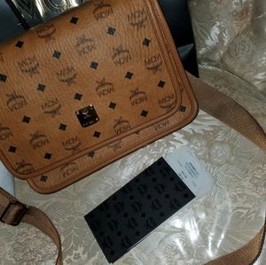 Mcm Small Messenger Bag